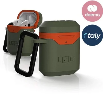 UAG Apple Airpods Gen 1/2 Hard Case V2 Olive Orange